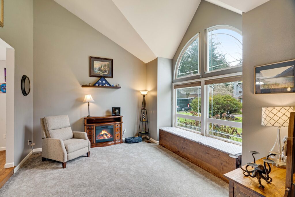 backyard oasis in bonney lake living room